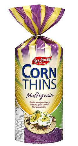 Multigrain corn thins